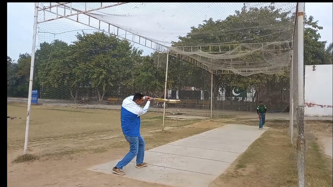 Cricket net practice in Azhar Ali Cricket Academy Lahore YouTube