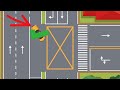 Complex intersection | How to turn right and left correctly | Driving tips