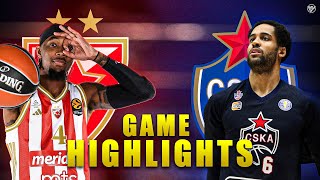 CSKA Moscow vs Crvena Zvezda Meridianbet • VTB League SuperCup Game Highlights | 24 September 2025