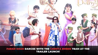 Farah Khan attends Chota Bheem’s upcoming film’s trailer launch event