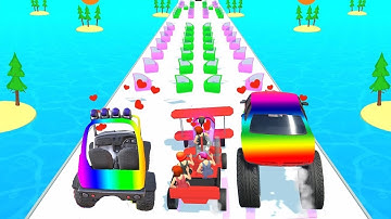 Assemble Run 3D - All Levels Gameplay Android,ios LEVELS PART 40 New Update!!