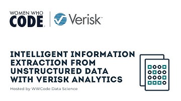 Intelligent Information Extraction from Unstructured Data with Verisk Analytics