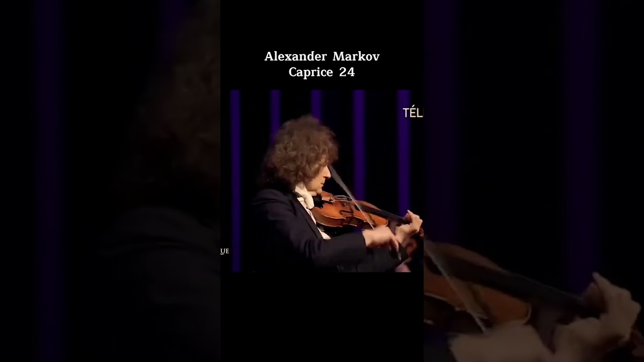 Paganini Caprice 24 (pizzicato) - Alexander Markov