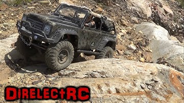 RC Axial SCX10 Dingo out for a trail run - DirelectRC