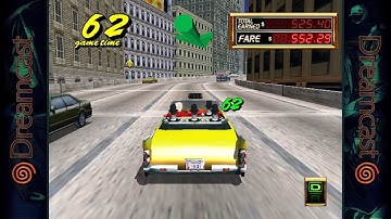 Crazy Taxi 2 - Sega Dreamcast Gameplay [RetroArch Emulated on PC]