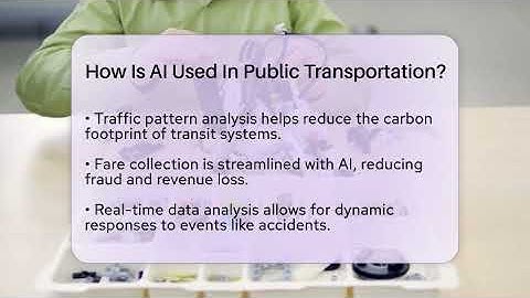 How Is AI Used In Public Transportation? - Talking Tech Trends