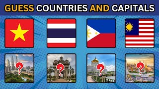 Guess countries and capitals of Southeast Asia | in 5 seconds