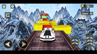 Impossible Tracks Cyber || Impossible Car Driving|| Best Car Driving|| Impossible Android Game|| screenshot 2