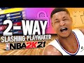 DEMIGOD 2-WAY SLASHING PLAYMAKER Has Returned In NBA 2K21 | Best Two Way Slashing Playmaker 2K21!