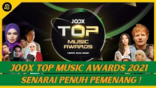 JOOX TOP MUSIC AWARDS (YEAR END) 2021
