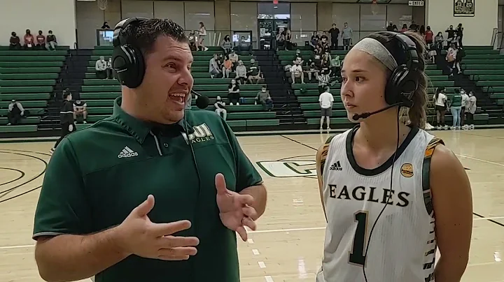 Katie Timmerman postgame interview after dropping ...