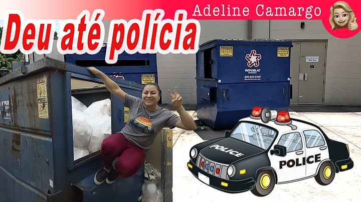 A polícia apareceu, tivemos que deixar tudo pra trás