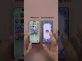 iPhone 17 vs Samsung S25 Speed Test#shorts ##shorts #trending #viral #reels #foryou #shortsvideo
