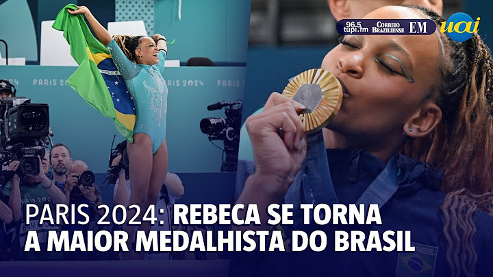 Rebeca Andrade se torna a maior medalhista olímpica do Brasil