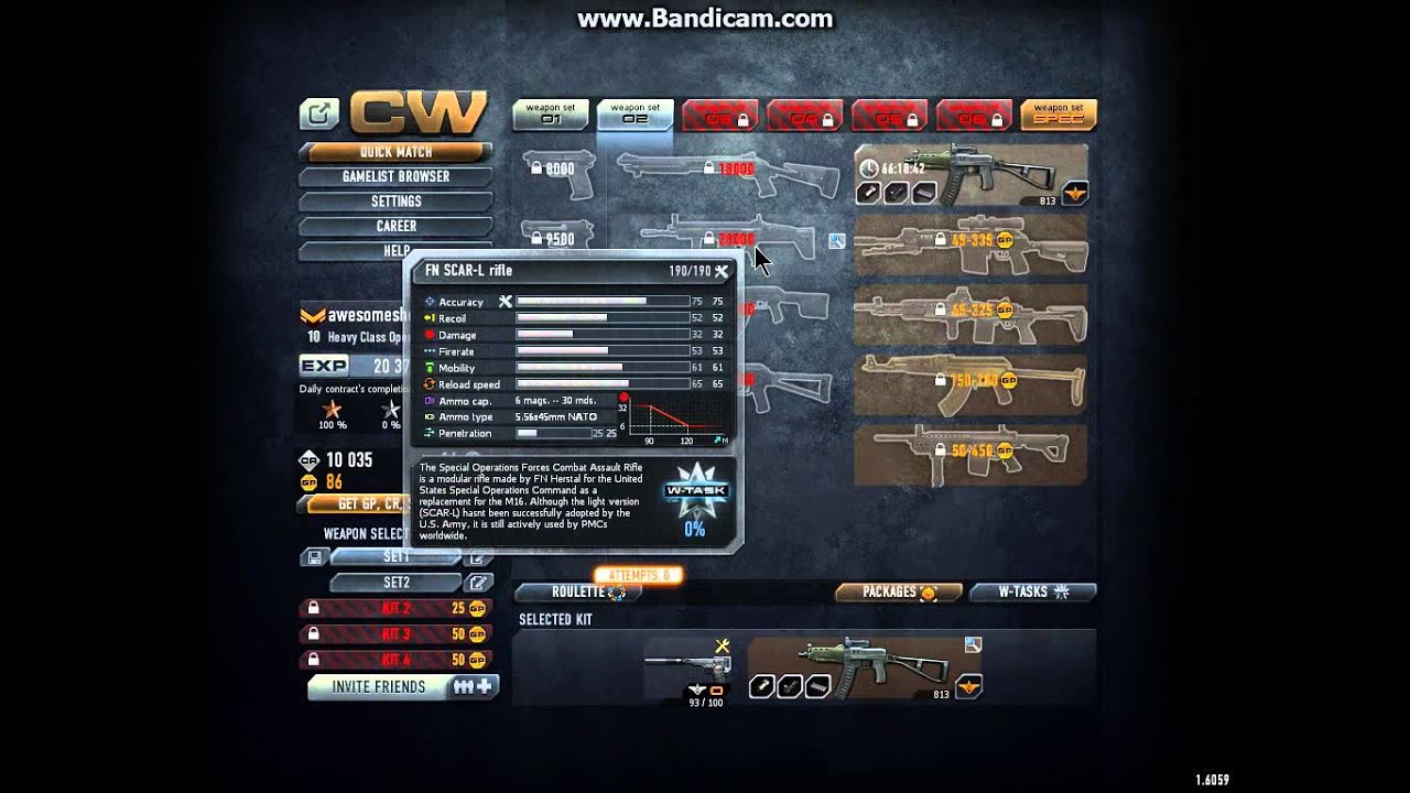 contract wars gun review