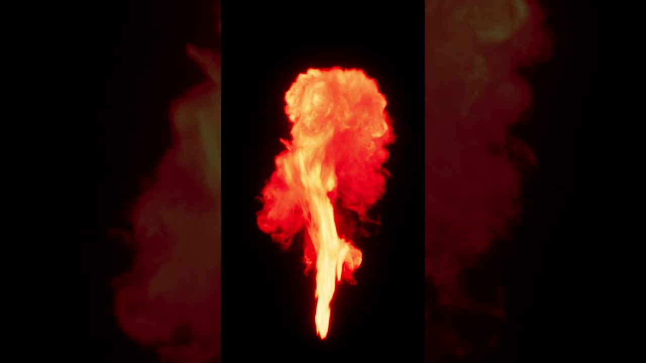 fire vertical  ULTRA HD | VJ set | Pier_Em