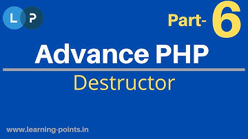 What is Destructor | Object Oriented Concept | Learning Points
