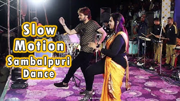 Slow Motion Sambalpuri Dance | Humane Sagar & Smita Panda | Gudari Durga Puja 2022 #humanesagar