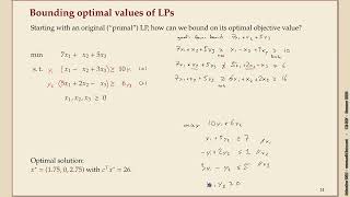 Famous Advanced Algorithms (Summer 2025) 11-4 LP Duality Net Worth