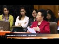 Miriam asks Napoles to answer truthfully, clarifies 'self-incrimination'