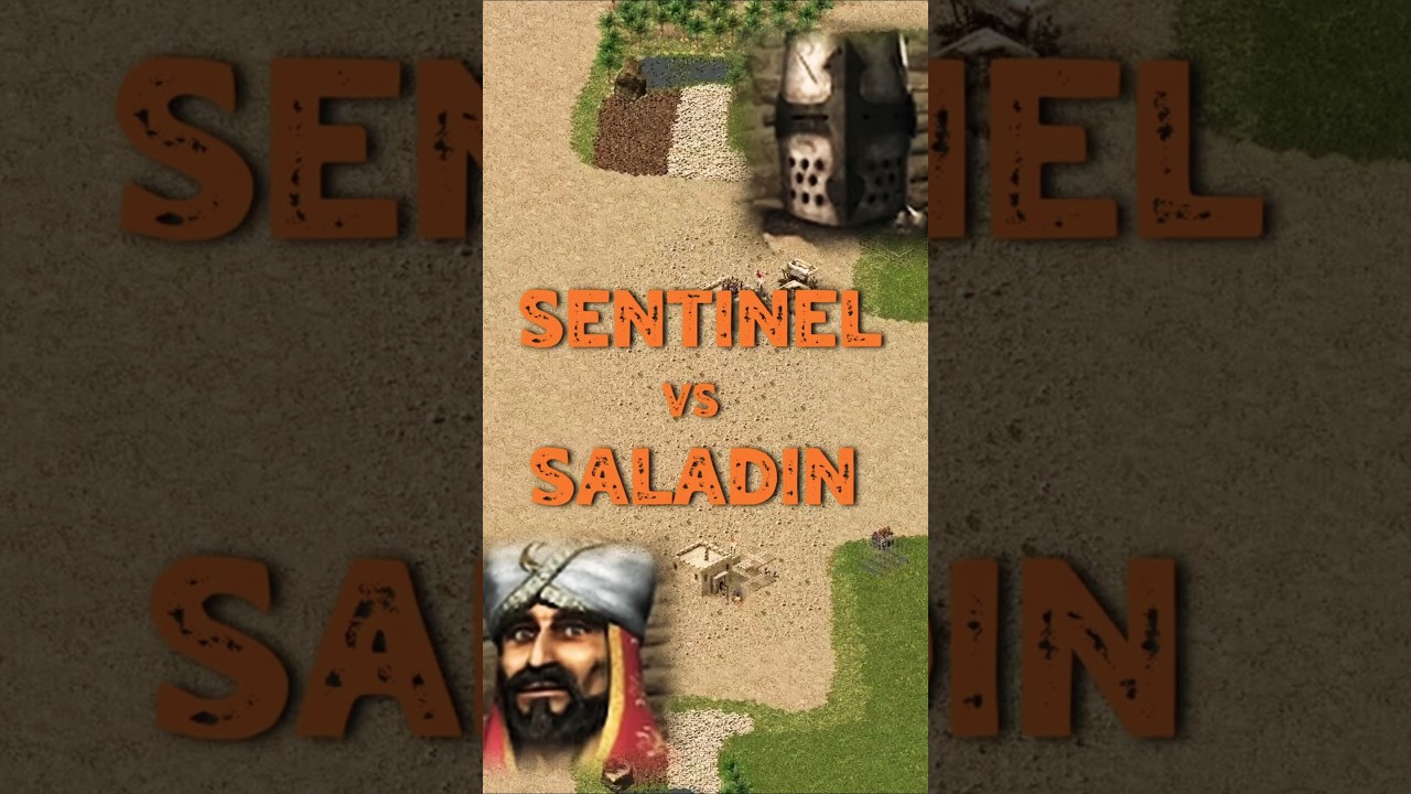 Sentinel vs Saladin | Stronghold Crusader: DE 