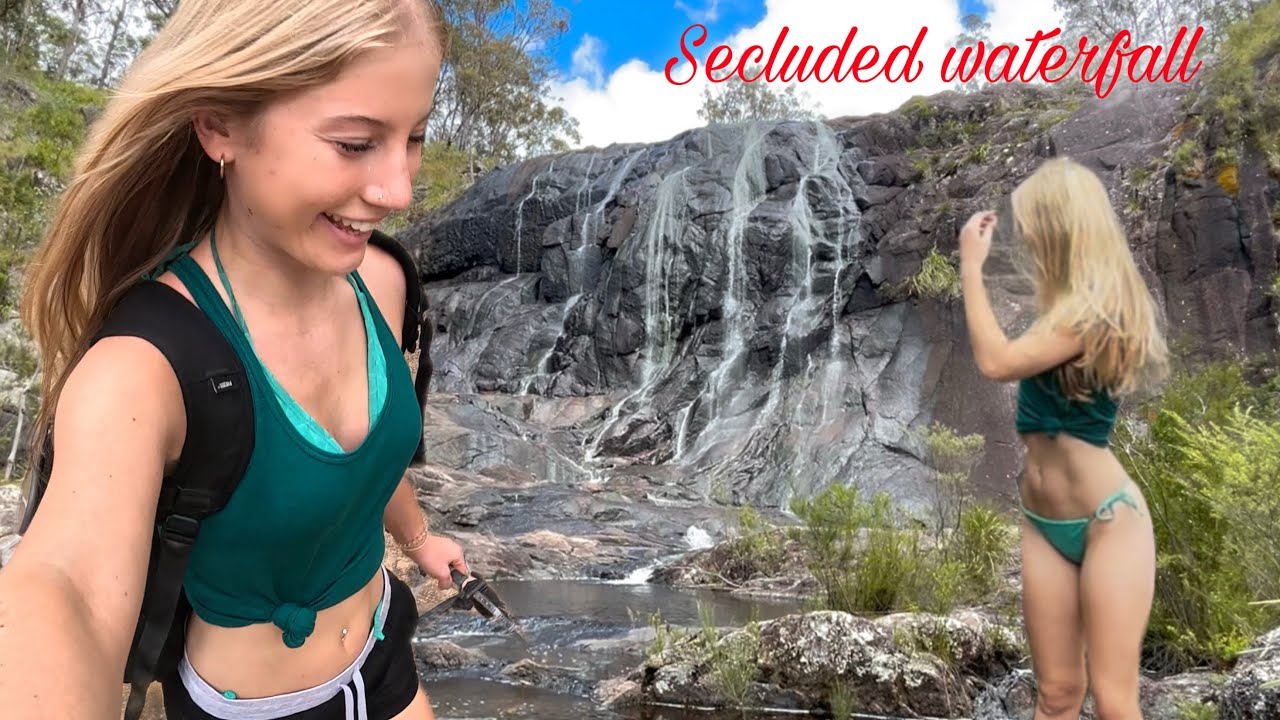 Я нашла САМЫЙ КРУТОЙ секретный водопад! | Видеоблог о моём одиночном приключении