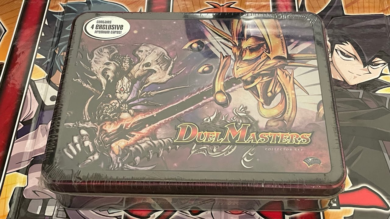 Duel Masters Shadowclash tin opening!!