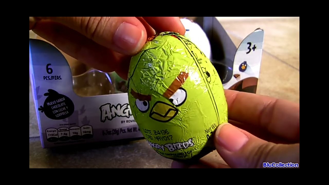 Angry Birds Surprise Eggs - YouTube