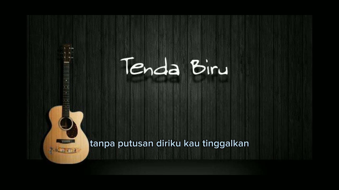 Tenda Biru - Cover Delisa Herlina