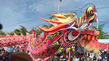 印度尼西亚山口洋2023年农历正月十五元宵节，神明游街洗路早上（第五季）