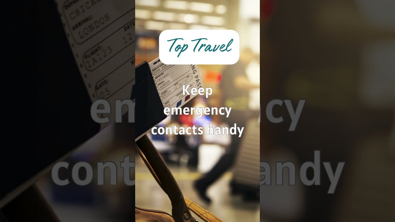 Top Travel Tips 
