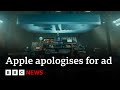 Apple apologises after ipad advert backlash  bbc news