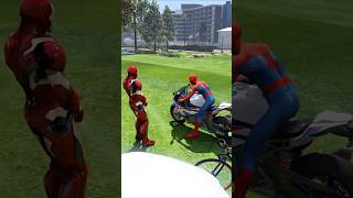 GTA V : SPIDERMAN MODIFIED RARE SUPER BIKE IRONMAN | GTA 5 GAMEPLAY #shorts #gta5 #viral