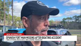 Search intensifies for missing man after boat capsizes in Alabama river