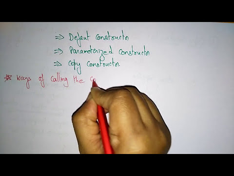 Constructor in C++ | Calling types | Part-2/2 | OOPs in C++ | Lec-18 | Bhanu Priya