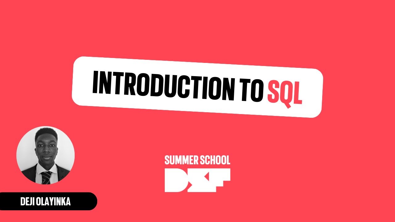 Introduction to SQL - YouTube