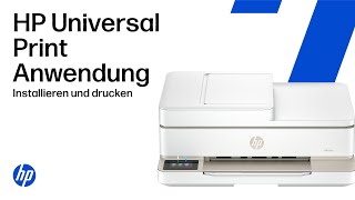 Installieren und Drucken mit der HP Universal Print Application | HP Drucker | HP Support