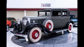1931 Cadillac Series 355 Town Sedan Startup and Walk Around | For Sale at GT Auto Lounge