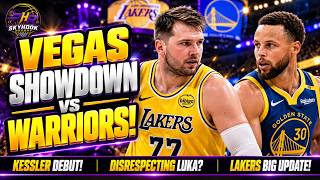 Lakers vs. Warriors Vegas Showdown! Walker Kessler Debut Update & & Luka Dončić Duo Disrespected