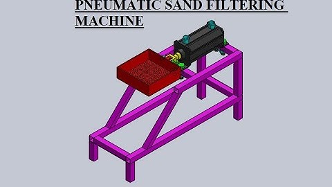 MECHANICAL PROJECT- Pneumatic Sand Filtering Machine Project.