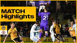 Match Highlights | Newport County v Accrington Stanley