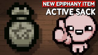Pocket Active Items! The New Active Sack Item in The Binding of Isaac Epiphany