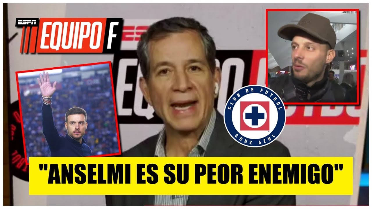 Javier Alarcón SUELTA SU FRUSTRACIÓN por el ESCÁNDALO con Martín Anselmi en Cruz Azul | Equipo F