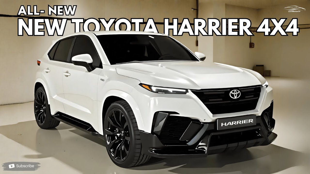 Анонсирован новый Toyota Harrier 4x4 — самый элегантный полноприводный кроссовер Toyota