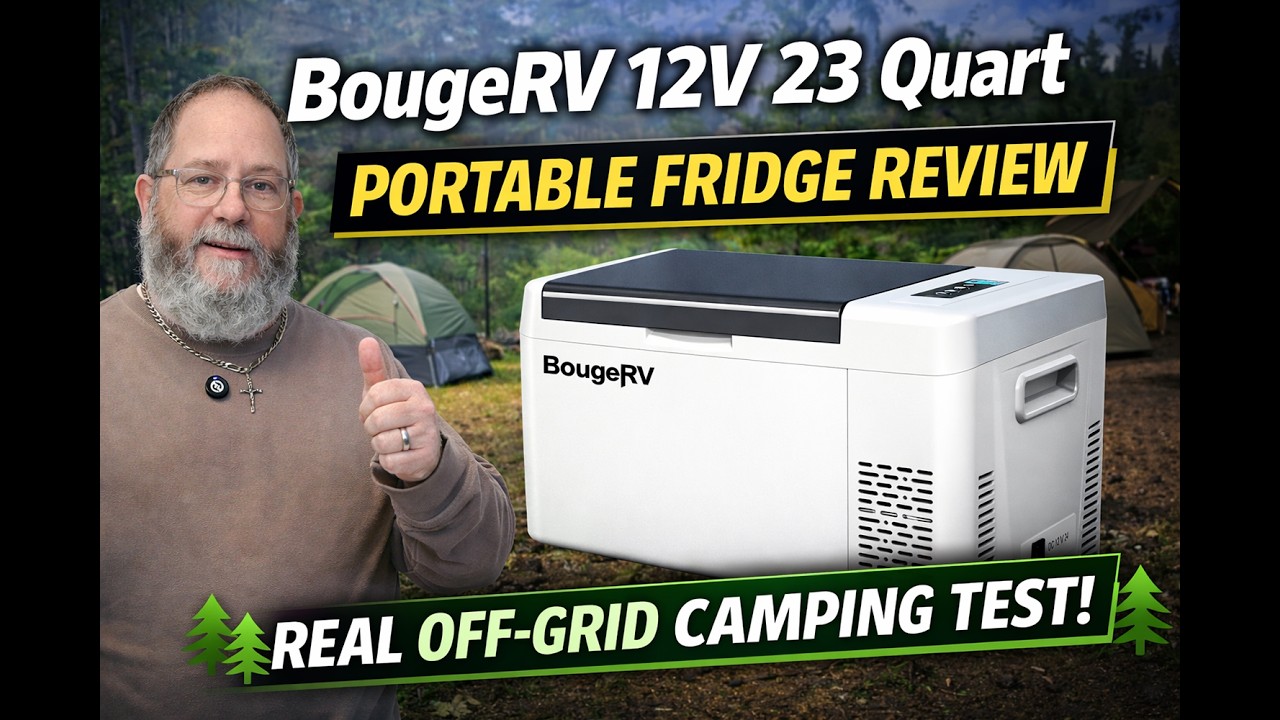 I Replaced My Cooler with This 12V Fridge (BougeRV 23 Quart Review)