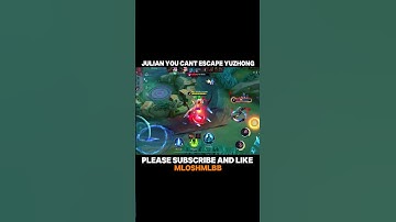 JULIAN YOU CANT ESCAPE YUZHONG - YUZHONG GAMEPLAY-MLBB