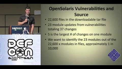 Defcon 18 - SMART Project Blake Self Wayne Zage Dolores Zage