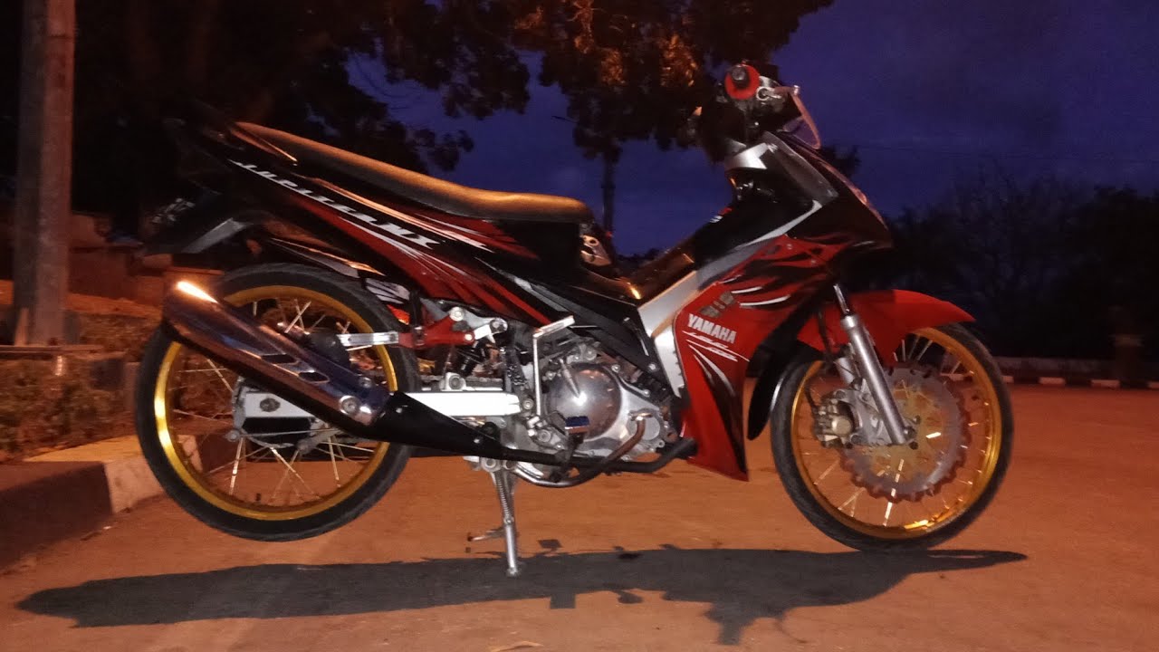 Jupiter Mx Old Merah Modifikasi Standar Youtube