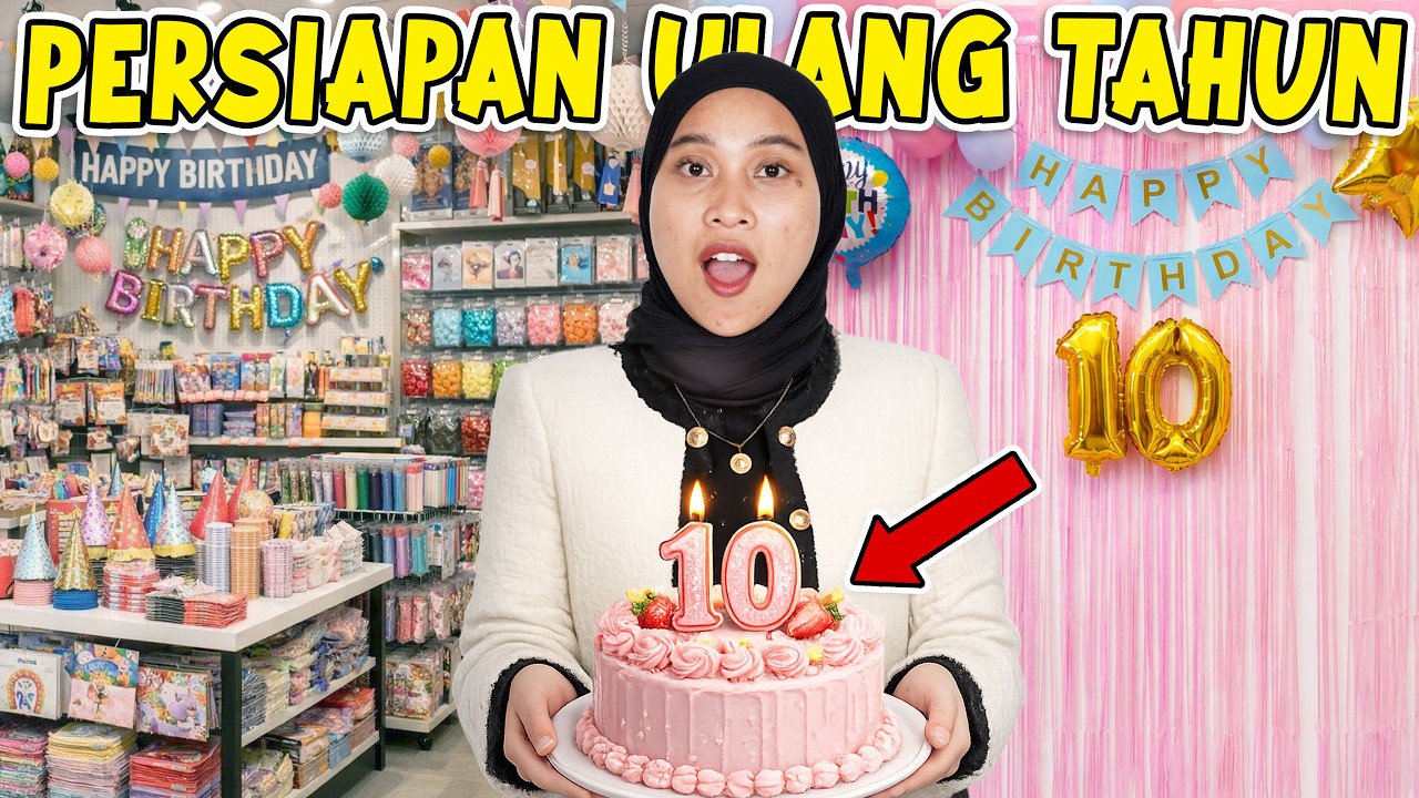 SURPRISE ULANG TAHUN UNTUK ALUNA DI RUMAH!! DIA SENANG BANGET!!