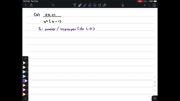 6.3 Partial Fractions | Repeated linear factors (2)